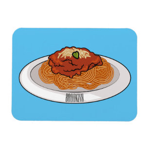 Magnet Flexible Illustration de Spaghetti