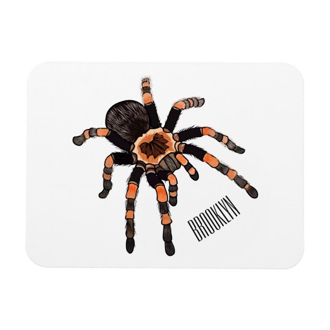 Magnet Flexible Illustration de Tarantula (Horizontal)