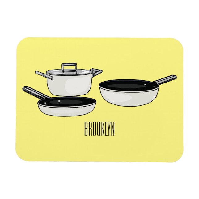 Magnet Flexible Illustration des jeux de cuisine (Horizontal)