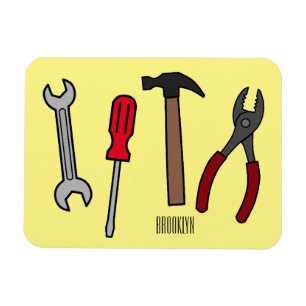 Magnet Flexible Illustration des outils de menuiserie