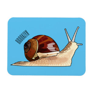 Magnet Flexible Illustration d'escargot