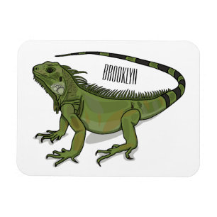 Magnet Flexible Illustration d'Iguana