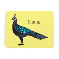 Illustration d'oiseau de faisan paon de Palawan