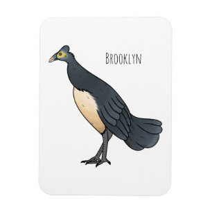 Magnet Flexible Illustration d'oiseau maleo