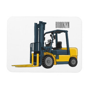 Magnet Flexible Illustration du chariot élévateur