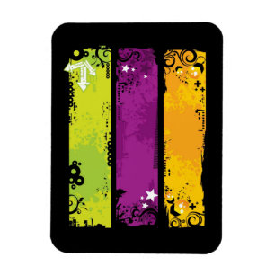 Magnet Flexible Illustration grunge de bannières