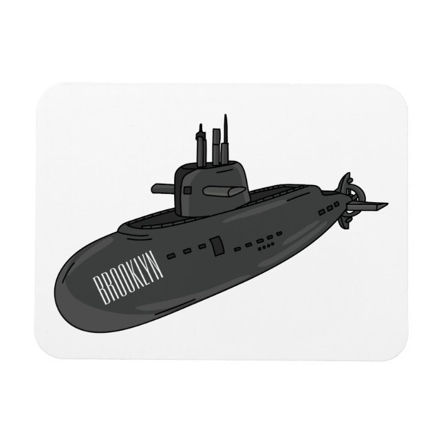 Magnet Flexible Illustration sous-marine (Horizontal)