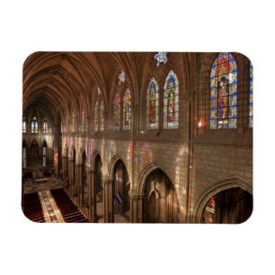 Magnet Flexible Image HDR de l'intérieur de la Basilique, Quito, É
