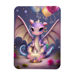 Magnet Flexible Imaginaire Cute Kawaii bébé dragon