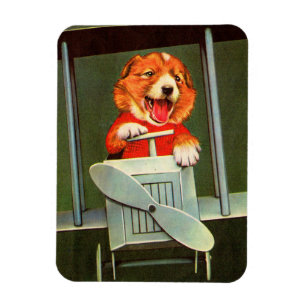 Magnet Flexible impression de pilote de chien