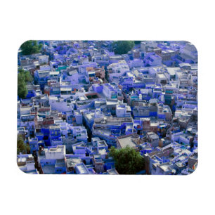 Magnet Flexible INDE, Rajasthan, Jodhpur : Ville bleue de Jodhpur