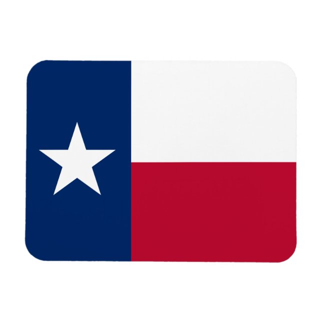 Magnet Flexible Indicateur d'état du Texas (Horizontal)
