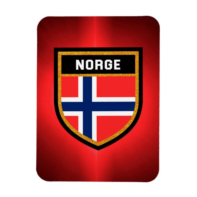 Magnet Flexible Indicateur Norge (Vertical)