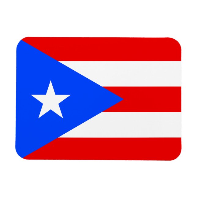 Magnet Flexible Indicateur Porto Rico (Horizontal)