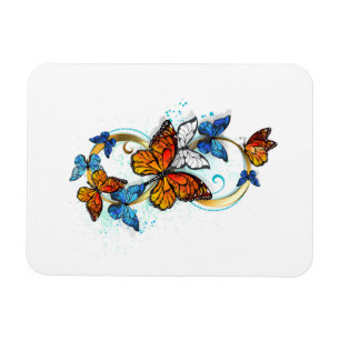 Magnet Flexible Infinité de papillons monarques