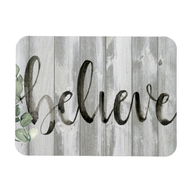 Magnet Flexible Inspiration agricole - Croyez (Horizontal)