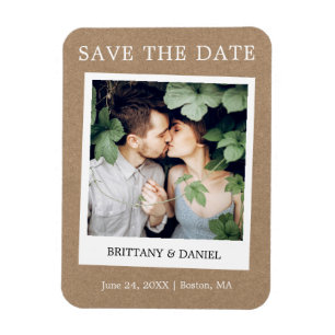 Magnet Flexible Instant Camera Style Photo Kraft Enregistrer La Da