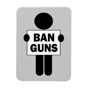 Magnet Flexible Interdire les armes