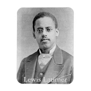 Magnet Flexible Inventeur afro-américain Lewis Latimer