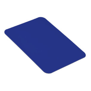 Magnet Flexible Invitation de mariage minimale en bleu profond