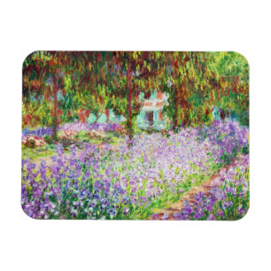 Magnet Flexible Irises dans le jardin de Monet Claude Monet