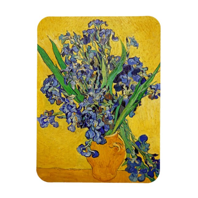Magnet Flexible Irises par Van Gogh (Vertical)