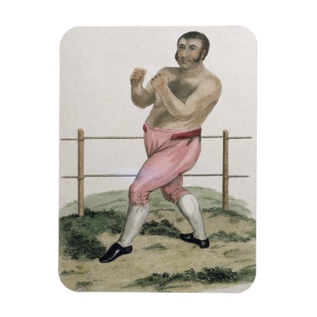 Magnet Flexible Isaac Bitton, gravée par P. Roberts, publiée 18 (Vertical)