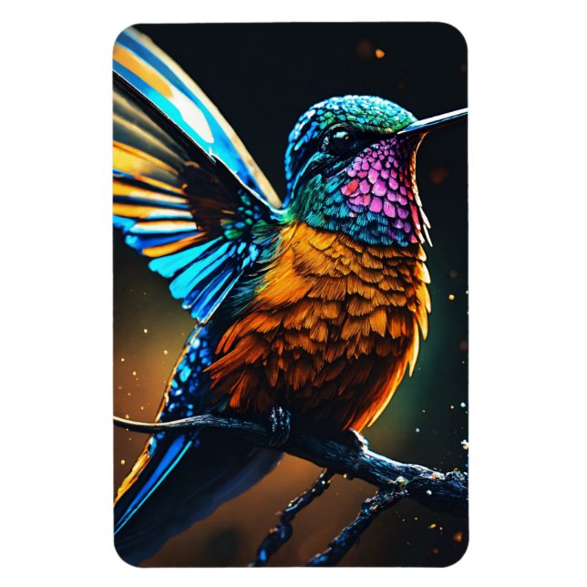 Magnet Flexible #IslandBirdsFlexiblePhotoMagnet (Vertical)