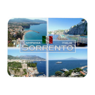 Magnet Flexible IT Italie - Sorrento - Napoli - Vesuvio -