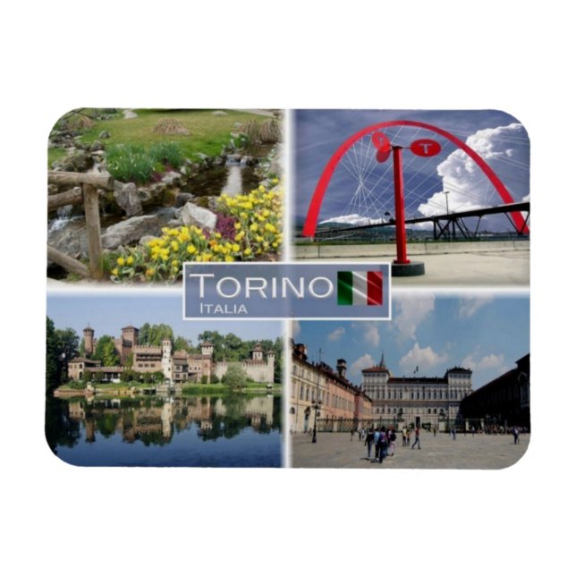 Magnet Flexible IT Italie - Torino Turin - (Horizontal)