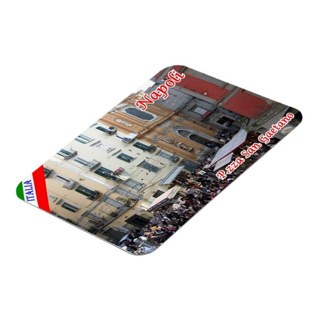 Magnet Flexible Italie - Campanie - Naples - (Côté Gauche)