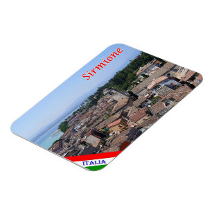 Magnet Flexible Italie - Lac de Garde - Sirmione -