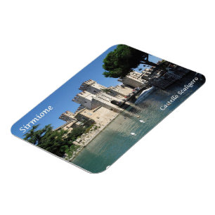 Magnet Flexible Italie - Lac de Garde - Sirmione - Castello Scalig