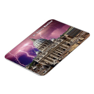 Magnet Flexible Italie - Latium - Rome - Basilique Saint-Pierre -