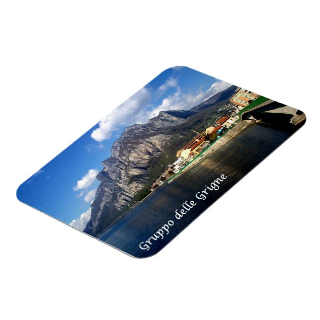Magnet Flexible Italie - Lombardie - Lac de Côme - (Côté Gauche)