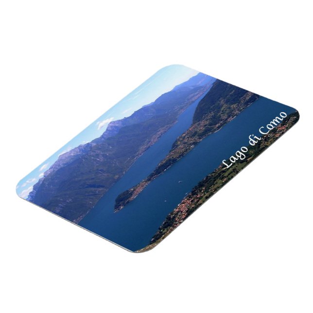 Magnet Flexible Italie - Lombardie - Lac de Côme - (Côté Gauche)