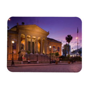Magnet Flexible Italie, Sicile, Palerme, Opéra de Teatro Massimo