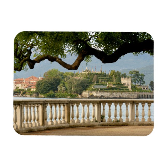 Magnet Flexible Italie, Stresa, Lac Majeur, Isola Bella (Horizontal)