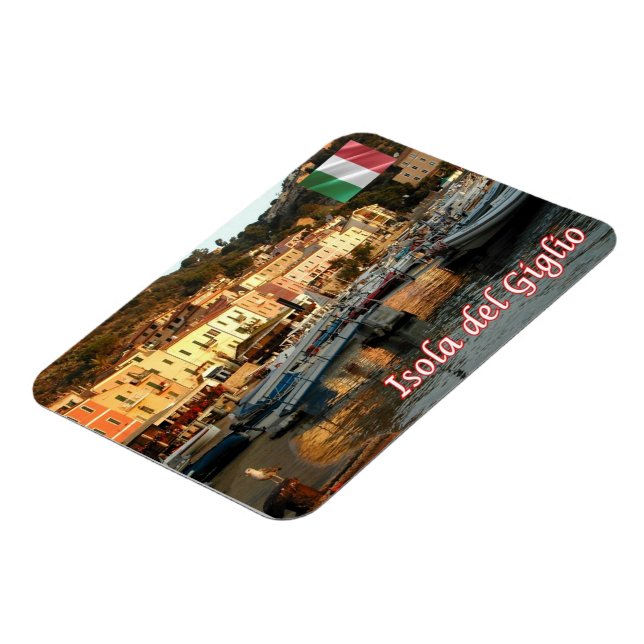 Magnet Flexible Italie - Toscane - Isola del Giglio - (Côté Gauche)