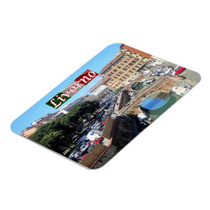 Magnet Flexible Italie - Toscane - Livorno - Scali delle Pietre -