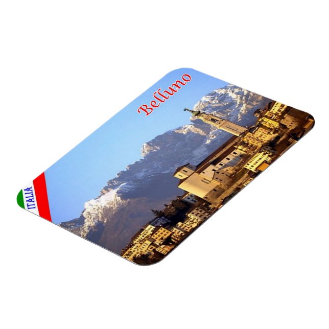 Magnet Flexible Italie - Vénétie - Belluno-Schiara - (Côté Gauche)
