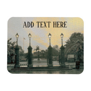 Magnet Flexible Jackson Square Nouvelle-Orléans Magnet, ajoutez du