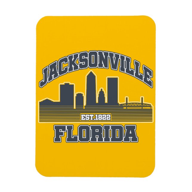 Magnet Flexible Jacksonville, Floride (Vertical)