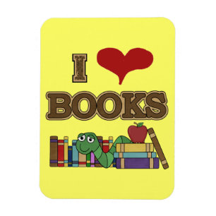 Magnet Flexible J'aime des livres
