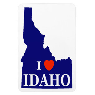 Magnet Flexible J'aime Idaho