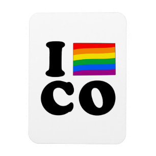 MAGNET FLEXIBLE J'AIME LE COLORADO GAI