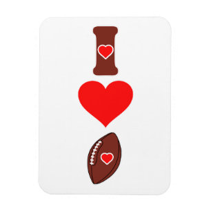 Magnet Flexible J'aime le football