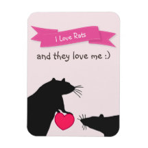 J'aime les rats et ils m'aiment