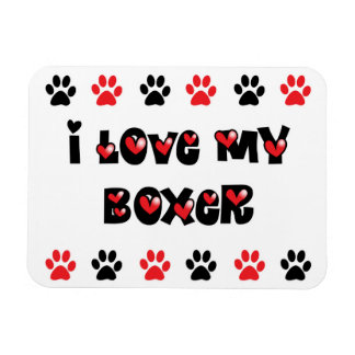 Magnet Flexible J'Aime Mon Boxer