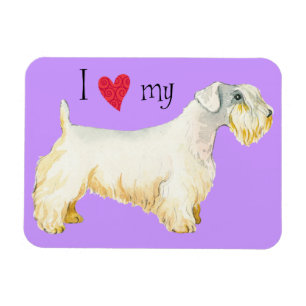 Magnet Flexible J'aime mon Sealyham Terrier